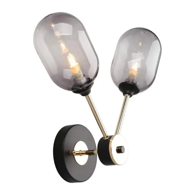 Бра Omnilux OML-94801-02 LOANO — черный
