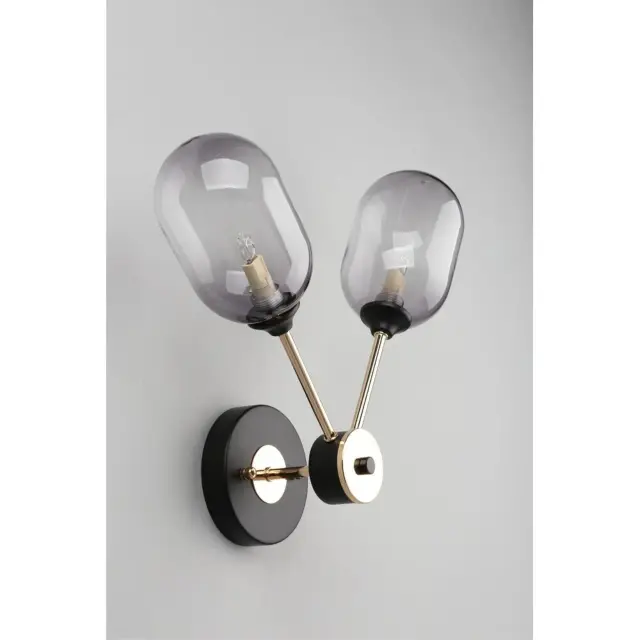 Бра Omnilux OML-94801-02 LOANO — черный, ракурс 5