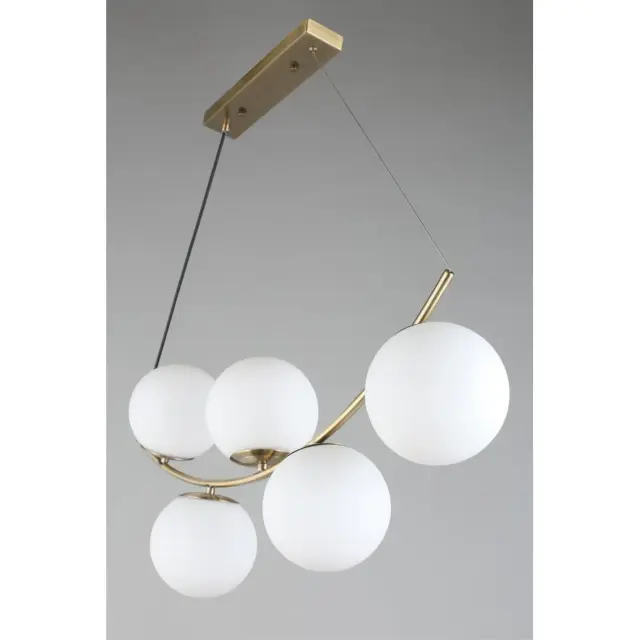 Светильник Omnilux OML-94903-05 ACCIANO — бронза, ракурс 4