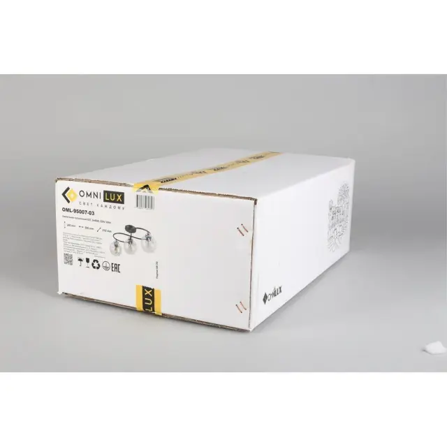 Светильник Omnilux OML-95007-03 CARINI — черный, ракурс 10