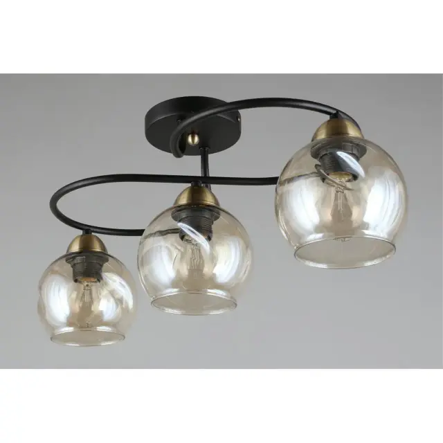 Светильник Omnilux OML-95007-03 CARINI — черный, ракурс 5