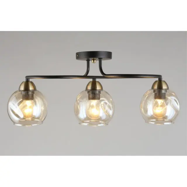 Светильник Omnilux OML-95007-03 CARINI — черный, ракурс 7