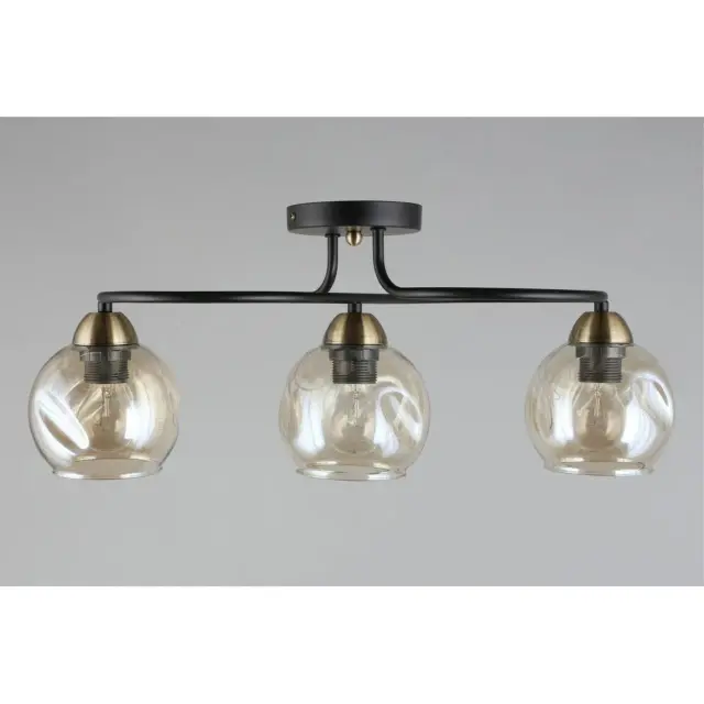 Светильник Omnilux OML-95007-03 CARINI — черный, ракурс 8
