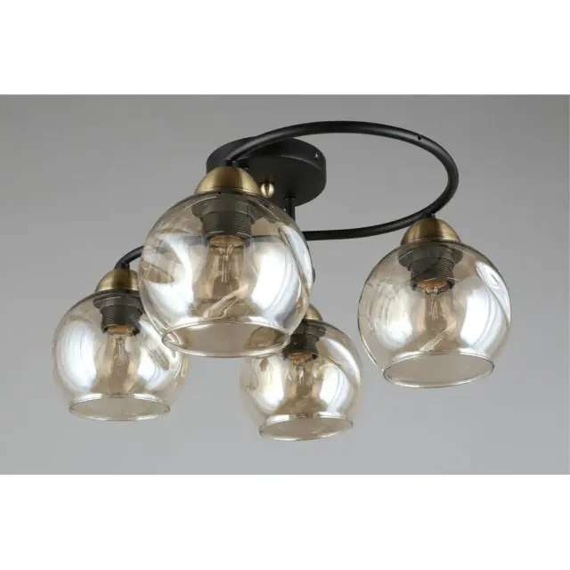 Люстра Omnilux OML-95007-04 CARINI — черный, ракурс 5