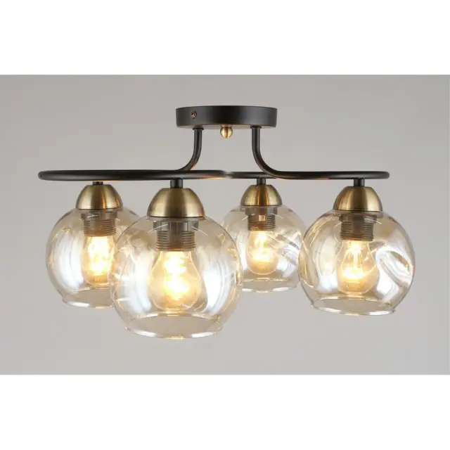 Люстра Omnilux OML-95007-04 CARINI — черный, ракурс 7