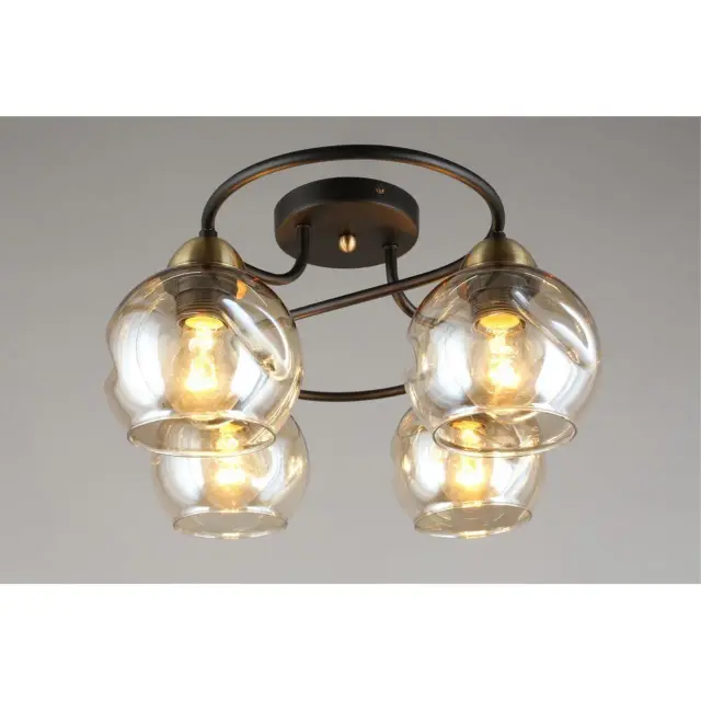 Люстра Omnilux OML-95007-04 CARINI — черный, ракурс 8