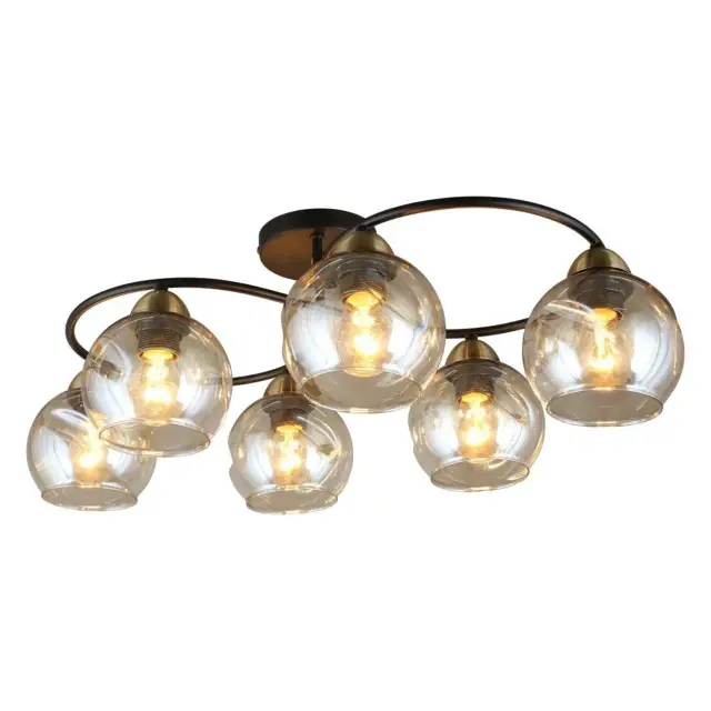 Люстра Omnilux OML-95007-06 CARINI — черный