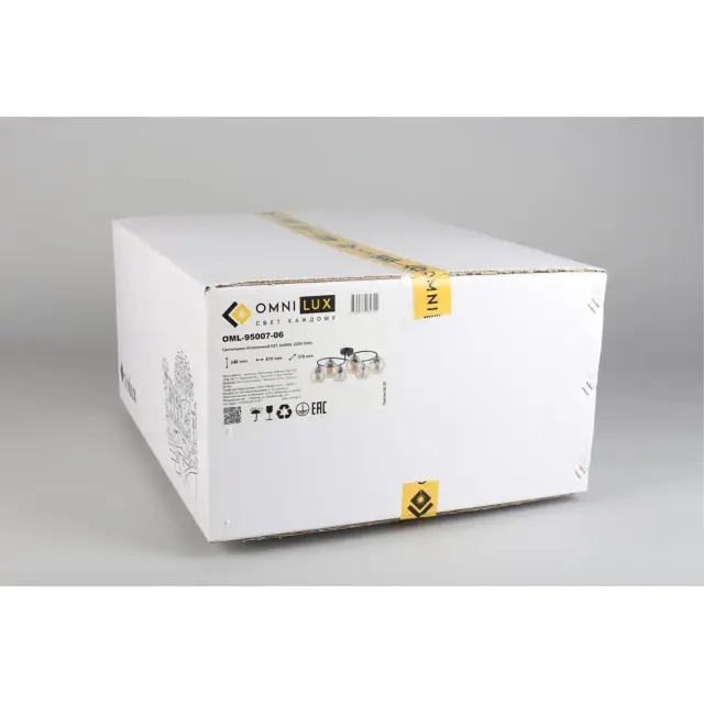 Люстра Omnilux OML-95007-06 CARINI — черный, ракурс 14