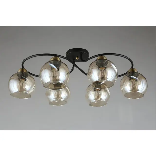 Люстра Omnilux OML-95007-06 CARINI — черный, ракурс 5