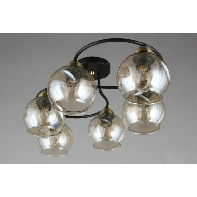 Люстра Omnilux OML-95007-06 CARINI — черный, ракурс 9