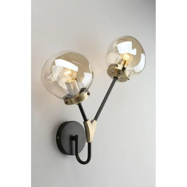 Бра Omnilux OML-95101-02 CROTONE — черный, ракурс 3