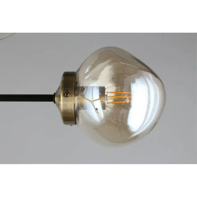 Люстра Omnilux OML-95107-08 CROTONE — черный, ракурс 9