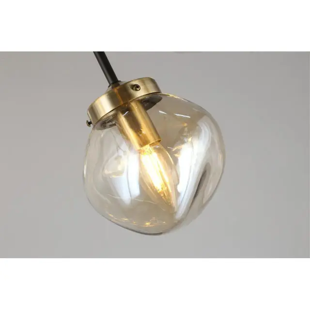 Люстра Omnilux OML-95107-12 CROTONE — черный, ракурс 10