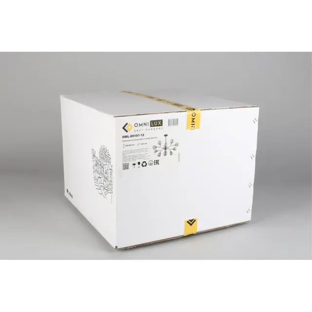 Люстра Omnilux OML-95107-12 CROTONE — черный, ракурс 13