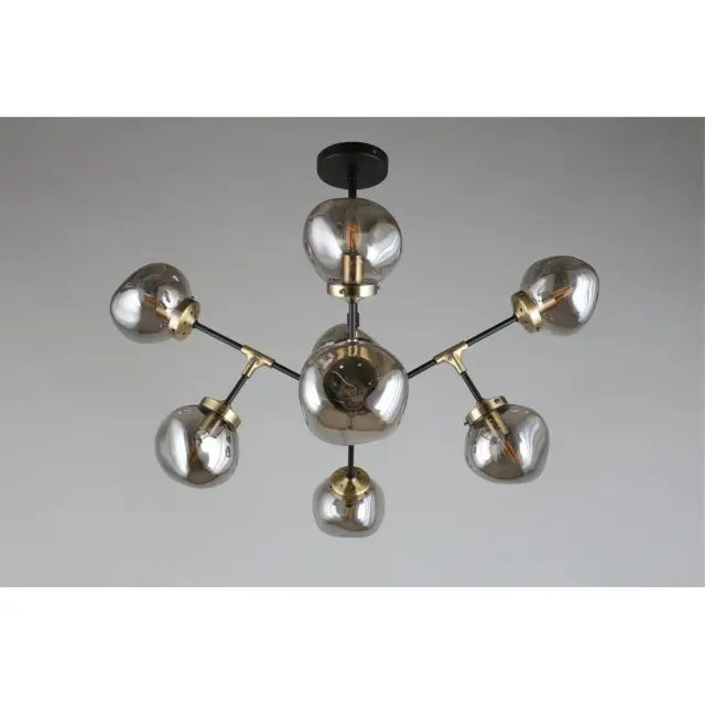 Люстра Omnilux OML-95207-08 VOLANO — черный, ракурс 6