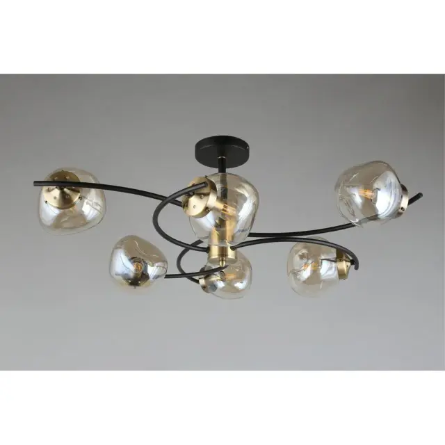 Люстра Omnilux OML-95307-06 MONCALVO — черный, ракурс 6