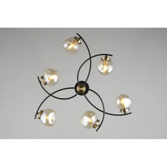 Люстра Omnilux OML-95307-06 MONCALVO — черный, ракурс 7