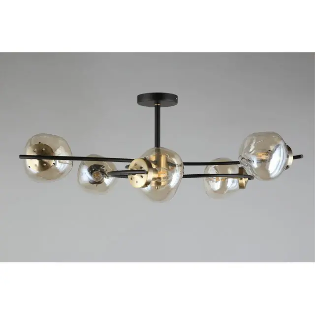 Люстра Omnilux OML-95307-06 MONCALVO — черный, ракурс 8