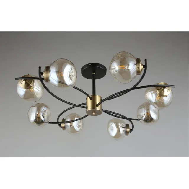 Люстра Omnilux OML-95307-08 MONCALVO — черный, ракурс 4