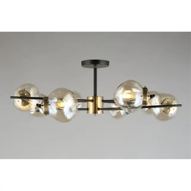 Люстра Omnilux OML-95307-08 MONCALVO — черный, ракурс 5