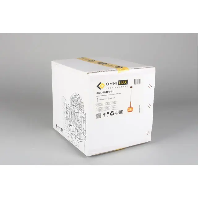 Светильник Omnilux OML-99406-01 TERRENOVE — бронза, ракурс 6