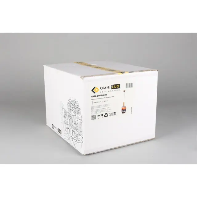 Светильник Omnilux OML-99506-01 TERRENOVE — бронза, ракурс 6