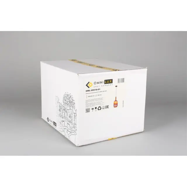 Светильник Omnilux OML-99516-01 TERRENOVE — бронза, ракурс 6