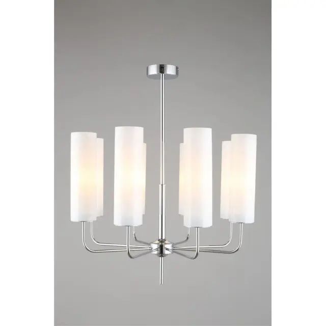Люстра Omnilux OML-99607-08 PARRINI — хром, ракурс 4