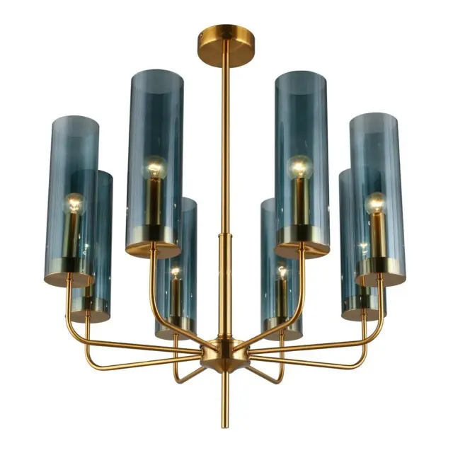 Люстра Omnilux OML-99617-08 PARRINI — бронза