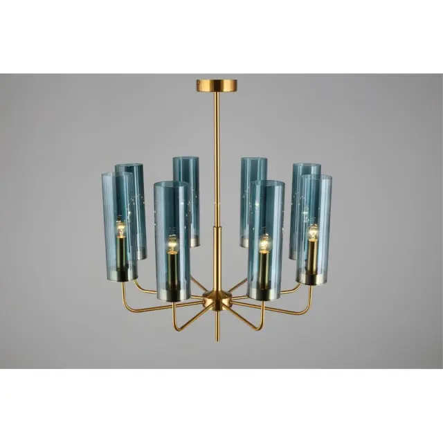 Люстра Omnilux OML-99617-08 PARRINI — бронза, ракурс 6