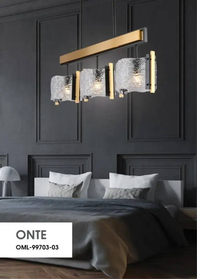 Светильник Omnilux OML-99703-03 ONTE — черный, ракурс 3