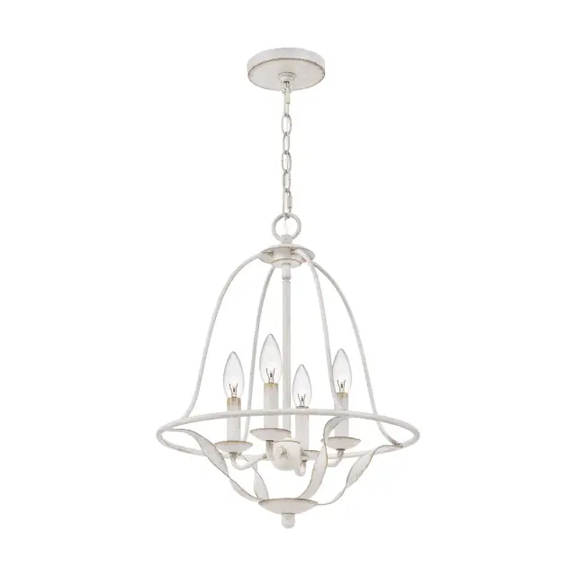 Люстра Quoizel QZ-BRADBURY-4P-AWH — белый, ракурс 4