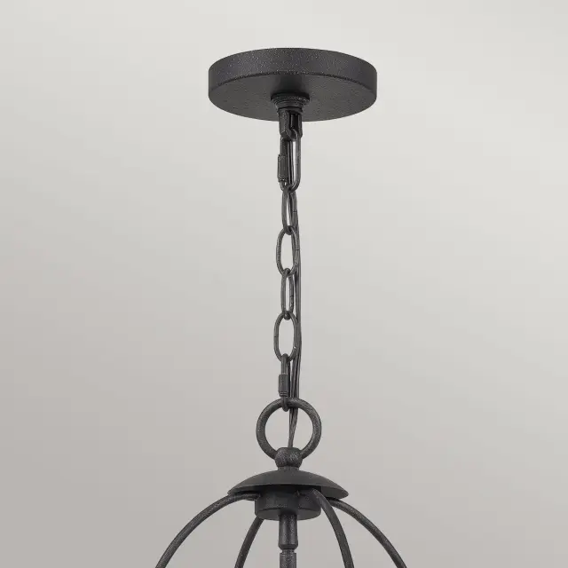 Люстра Quoizel QZ-BRADBURY-4P-GK — черный, ракурс 2