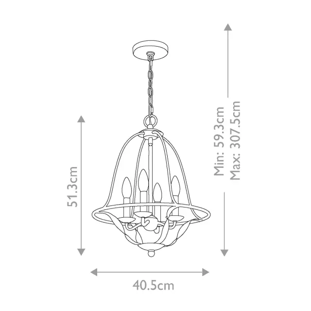 Люстра Quoizel QZ-BRADBURY-4P-GK — черный, ракурс 5