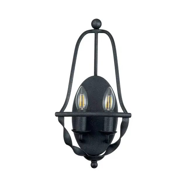 Бра Quoizel QZ-BRADBURY2-GK — черный, ракурс 5