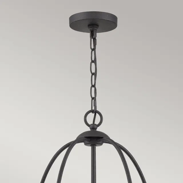 Люстра Quoizel QZ-BRADBURY5-GK — черный, ракурс 2