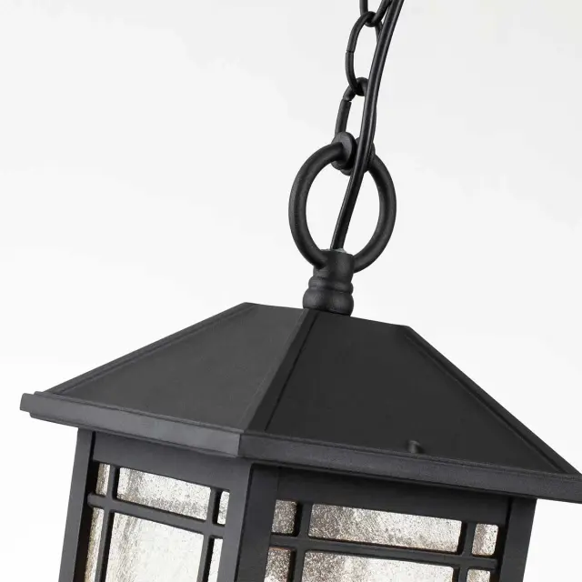 Уличный светильник Quoizel QZ-CEDAR-POINT8-M-BK — черный, ракурс 2