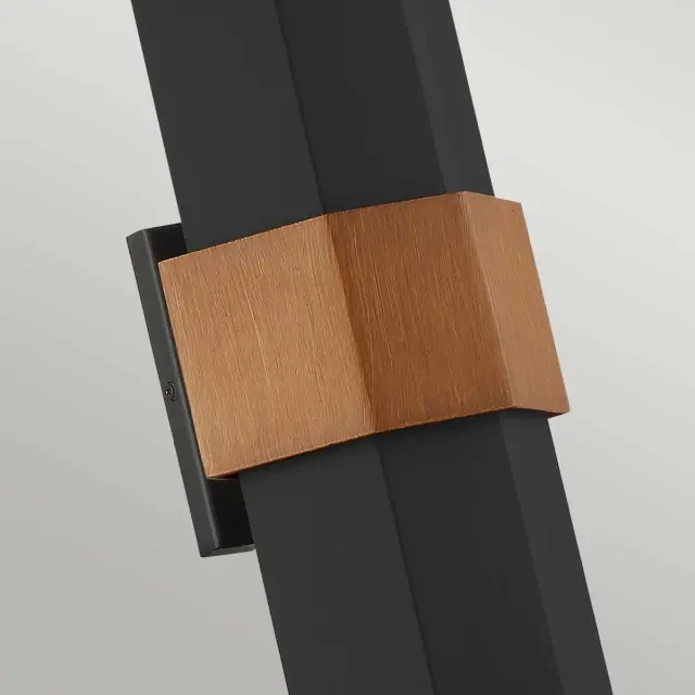 Уличный светильник Quoizel QZ-CHASM-L-BKW — черный, ракурс 4