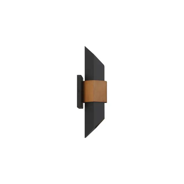 Уличный светильник Quoizel QZ-CHASM-M-BKW — черный, ракурс 2