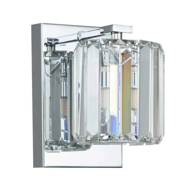 Светильник для ванной комнаты Quoizel QZ-DIVINE1-PC-BATH — хром, ракурс 5