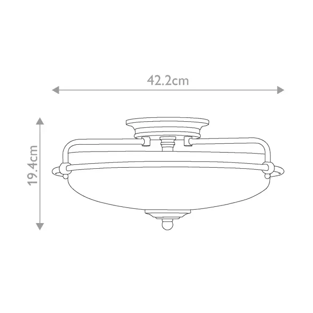 Люстра Quoizel QZ-GRIFFIN-F-PC — хром, ракурс 5