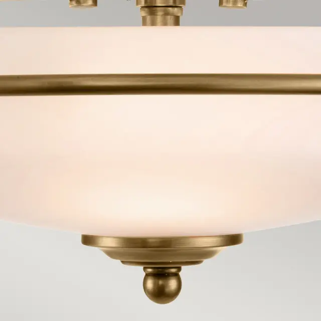 Люстра Quoizel QZ-GRIFFIN-F-WS — латунь, ракурс 3