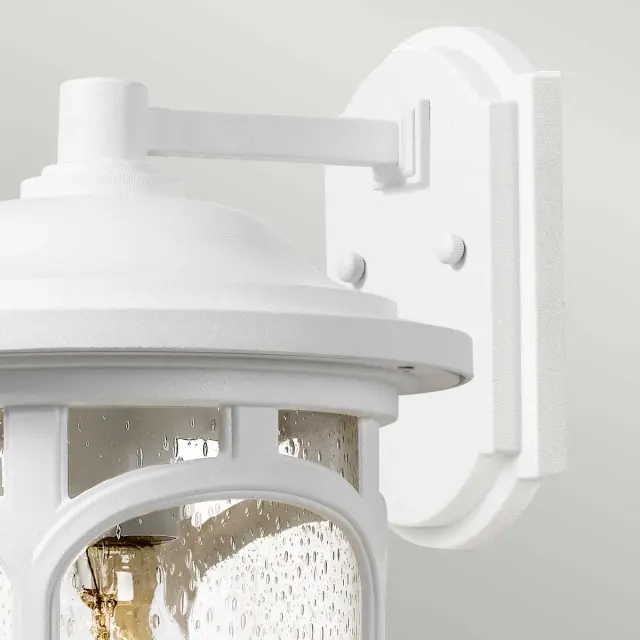 Уличный светильник Quoizel QZ-MARBLEHEAD-M-WHT — белый, ракурс 3