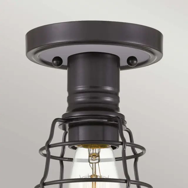 Светильник Quoizel QZ-MIXON-SF-PN — бронза, ракурс 2