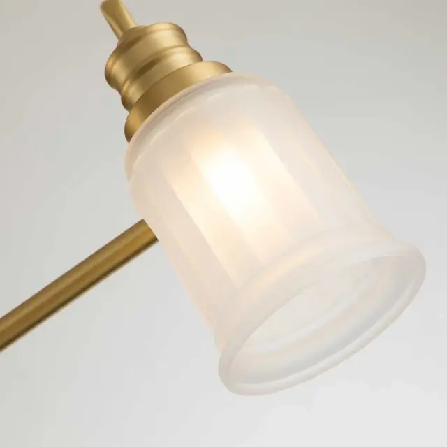 Светильник для ванной комнаты Elstead Lighting QZ-SWELL3-BB-BATH — латунь, ракурс 4