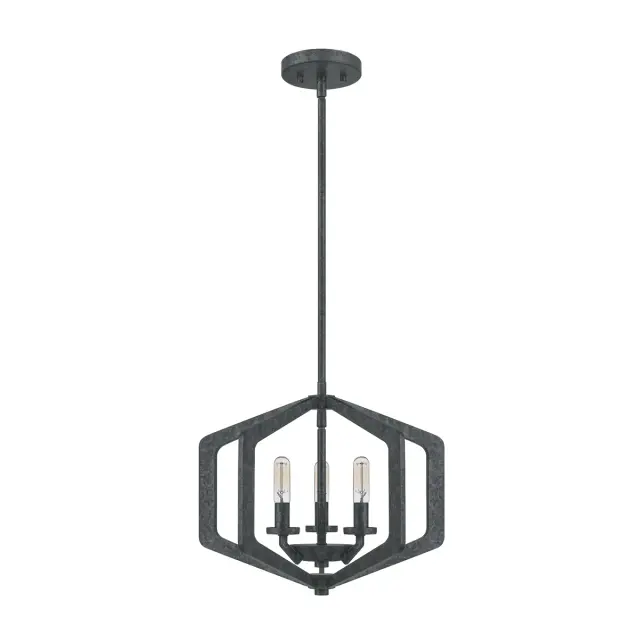 Светильник Quoizel QZ-VANGUARD-3P-OK — черный