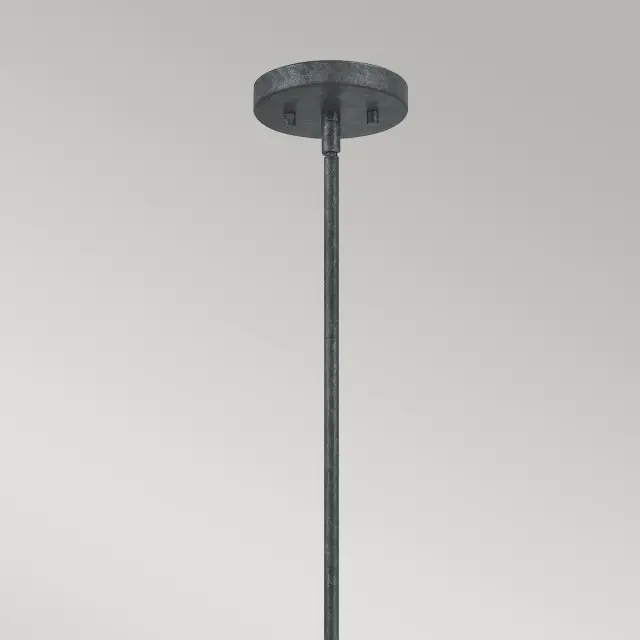 Светильник Quoizel QZ-VANGUARD-3P-OK — черный, ракурс 3