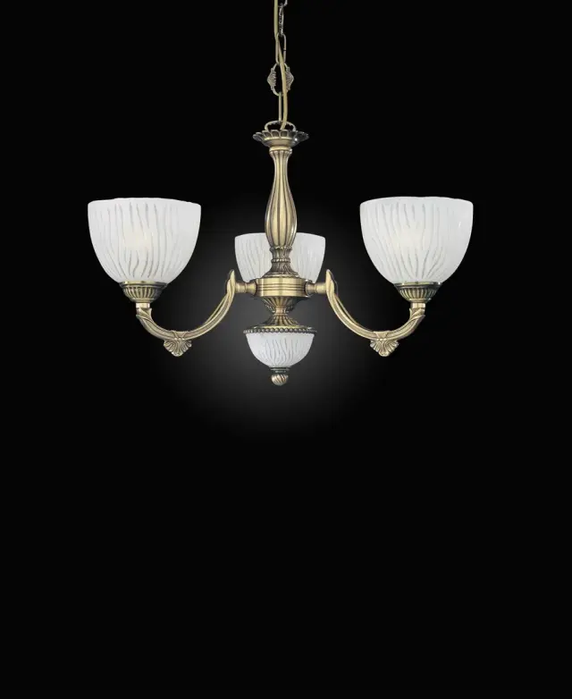 Люстра Reccagni Angelo L 5600/3 — бронза