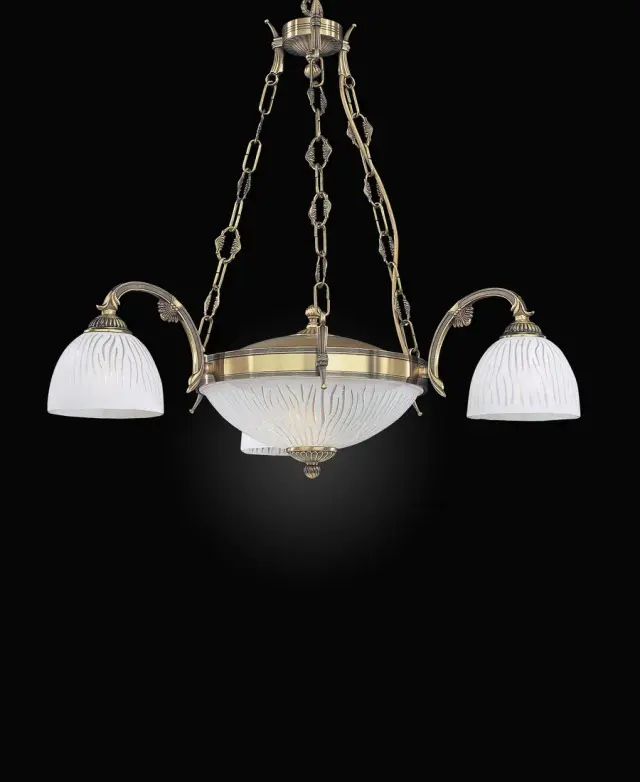 Люстра Reccagni Angelo L 5650/3+2 — бронза