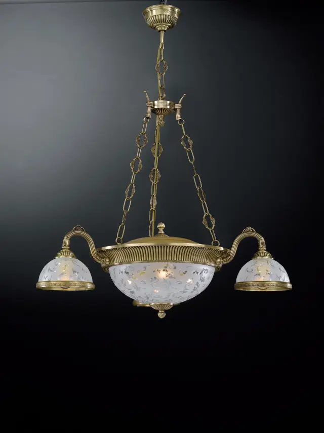 Люстра Reccagni Angelo L 6202/3+3 — бронза